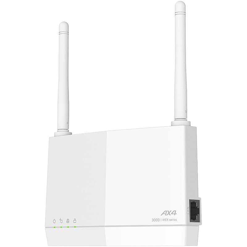 Buffalo Wi-Fi 6 Repeater 2401+573Mbps EasyMesh, Direct Plug-in, External Antenna WEX-3000AX4EA/N