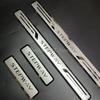 Car Accessories 2013-2023 For Dacia Sandero 2 Stepway Stainless Door Sill Car Door Cover Outside Door Sill Protector Plate