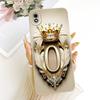 For Samsung Galaxy A01 Core Feather Crown Initial Letter Phone Case For Samsung A01 A01Core Shockproof Soft Silicone Bumpers