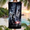Witcher Fashion Beach Towel: Ideal for Summer Adventures Soft, absorbent and quick drying suitable for swimming and bathing