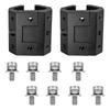 Universal Rail Mount Locking Packout Rail Clip for Power Tool Packout Tool Box Packout System Rails