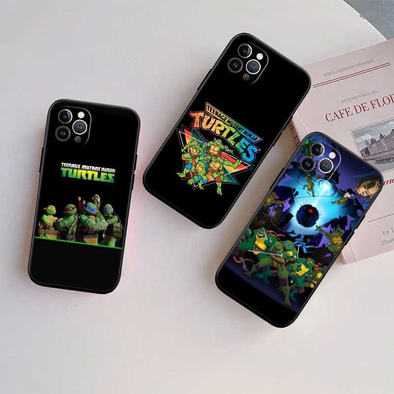 RE61 TMNT New High-End Shell Phone Case for Redmi Note 10 11 12 Pro Max 10S 10C 10T 11A 11S 12S 12C