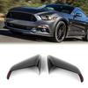 Yttre Sidobackspegelkåpa Trim för Ford Mustang 15+ Blank Svart