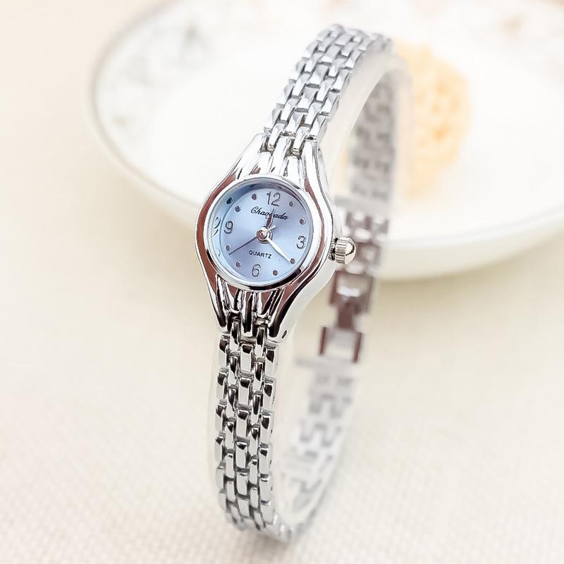 Moda Coreana Estudiante Femenina Simple Estilo Ins Reloj Pequeño Damas Pequeño Lindo Temperamento Correa Fina Casual Reloj de Cuarzo