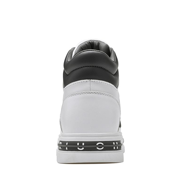 מגפיים נעלי ספורט גברים נעלי הגבהה גובה גבר מדרסים להגבהה 6 ס"מ נשים נערה עור