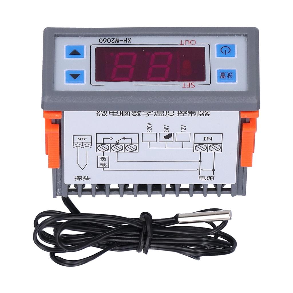 Temperaturregler Digitaler Mikrocomputer Thermostat Kältesteuerungsschalter 24V