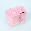 Charming Unicorn Piggy Shape Metal Money Box for Gift Idea Coin Jar Room Accessory