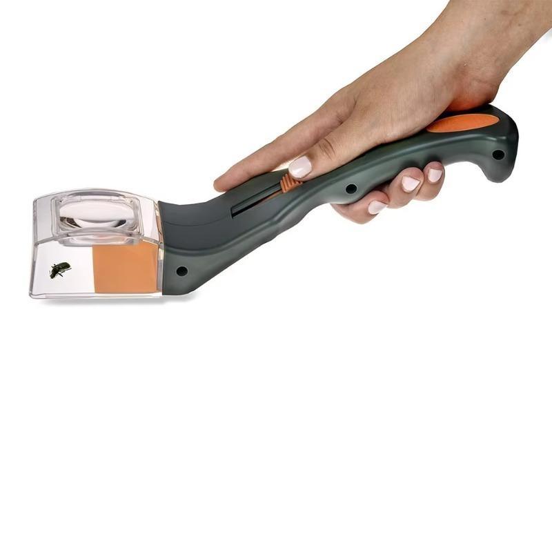 Kids Safe Insect Catcher Upgraded Handheld Clamp Tool with Magnifying Glass Bee Spider Cockroach Capture Release Kit
