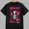 Anime Kamado Nezuko Demon Slayer T Shirt Summer Cotton Men Women Tee Streetwear Casual Trendy Short Sleeve Couple Unisex
