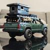 1:32 Scale Toyota Tacoma TRO Off Road Pickup Truck Alloy Diecast Travel Version Model Sound & Light Mini GT Ornament Collection