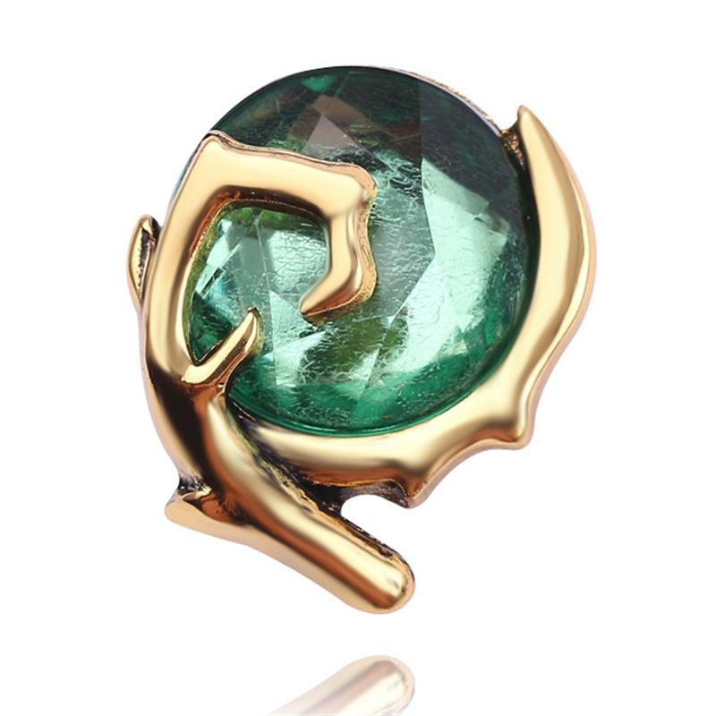 The Legend Of Link Spiritual Stones Metal Pin Badge Chespin Brooch Costume Accessories Ornament Kids Gift