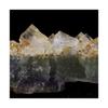 Fluorite + Quartz 128.0 carats