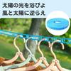 Laundry Line, Clothes Drying Rope (Set of 2, Approx. 5m) - Ideal for Travel, Camping, Rainy Season, Indoor Drying, Indoor and Outdoor Use, Portable, E