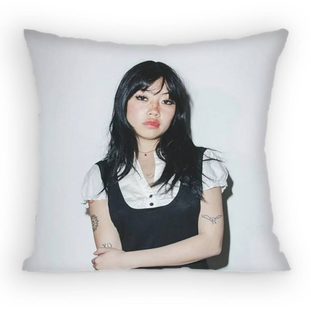 Singer B-Beabadoobee Pillow Case Sofa Living Room For Bedroom Car Headboard Backrest Cushion Square Cushion Nap Time