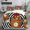 Conjuntos de Roupa de Cama Jogo Burrito Bison Colcha Cobertor de Cama Edredom Capa de Edredom Fronha Conjuntos de 2-3 Peças Decoração de Quarto Infantil e Adulto