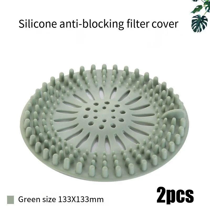 Sewer Filter Hair Floor Drain Bathroom Anti Hair Kitchen Toilet Bathroom Cover Magic Tool Sink Anti Clogging