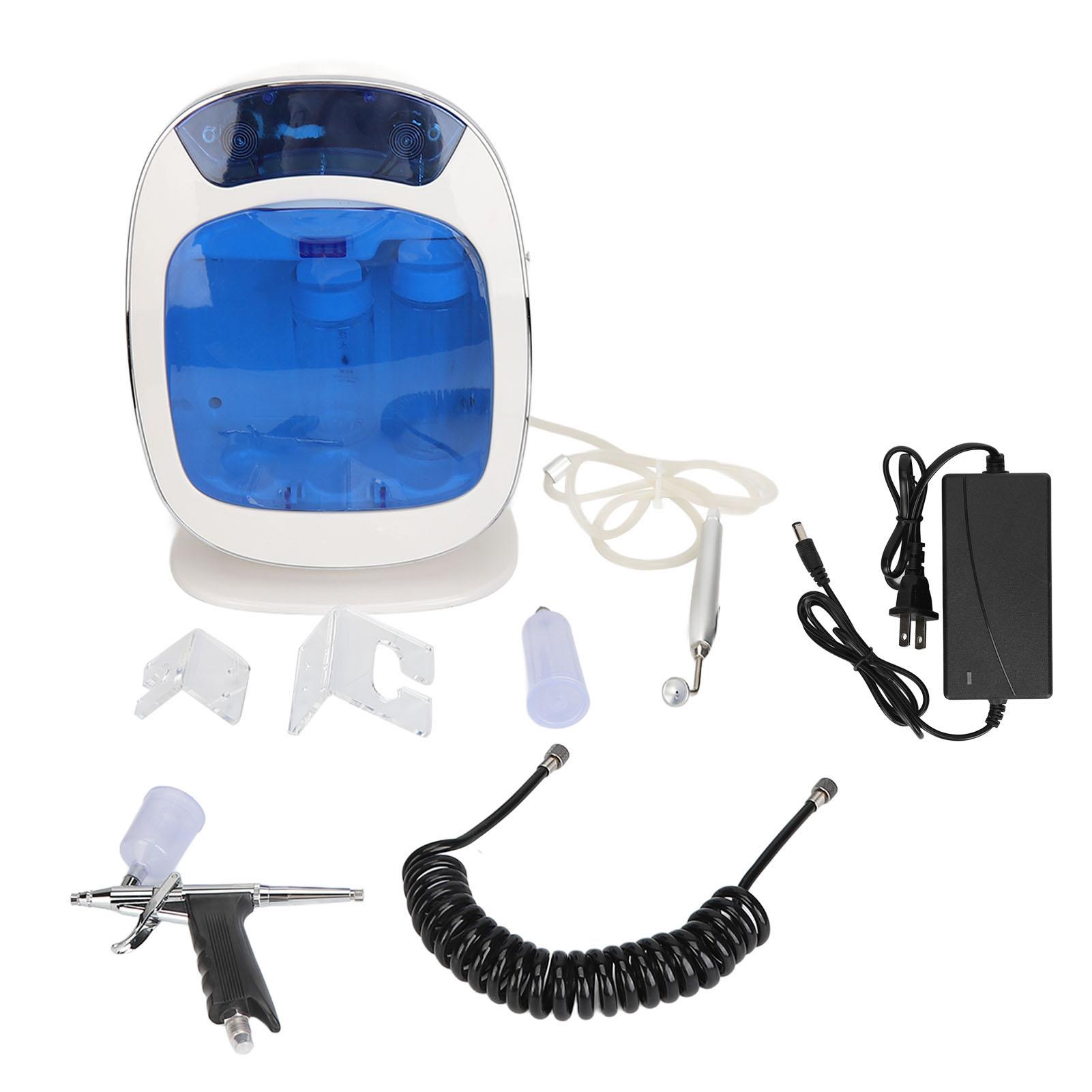 

2 в 1 аппарат для инъекций кислорода для лица очищающий мелкодисперсный туман увлажняющий инжектор кислорода для лица S US Plug