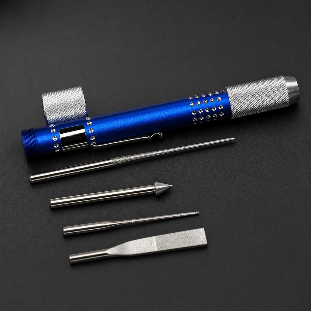 Jewelry Hand Tool Compact Diamond Grinding Pen Wear Resistant for Hobbyists