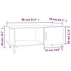 White Coffee Table 90 x 50 x 40 cm Particleboard