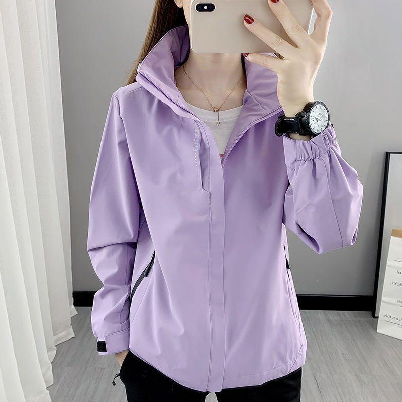 Jachetă de alpinism rezistentă la vânt de toamnă, în aer liber, pentru cupluri, haină ușoară de alpinism pentru femei
