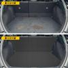 YORKNEIC Prius Luggage 50 Series 2WD spare with seat back trunk seat back cargo back synthetic Type C Mat, (2015-2022), (without tire), covers,