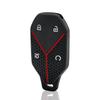 Silicone Soft Key Case For Byd Equation Leopard 8 Leopard 5   Smart Remote Car Key Case Cover Fob Keyring Accessories