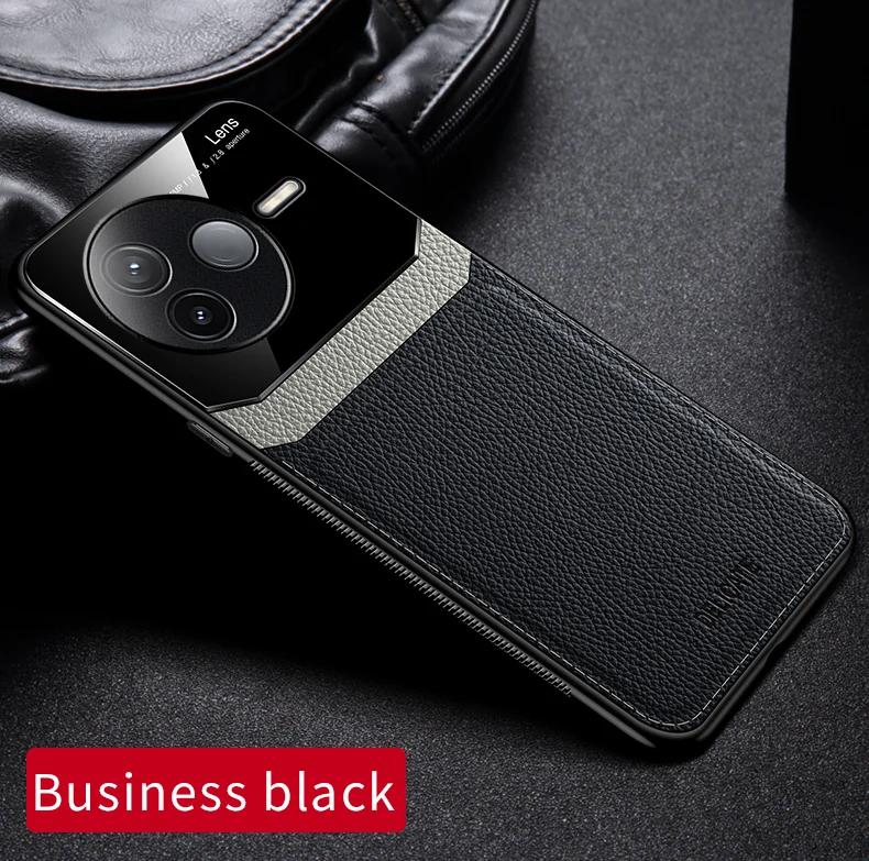 

EUCAGR Акриловий Шкіряний Чохол Для Xiaomi Redmi K80 K70 K60 K50 K40 Pro K70Ultra Захист Камери Задня Кришка Рамка Чохол For Redmi K70 Ultra чорний