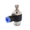 4/6/8/10/12mm Pneumatic Regulating Valve Air Flow Control Valve 1/8" 1/4" 3/8" 1/2" BSP Male Thread Hose Fittings