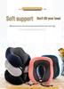 Memory Foam U-shaped Travel Neck Pillow for Airplane and Car