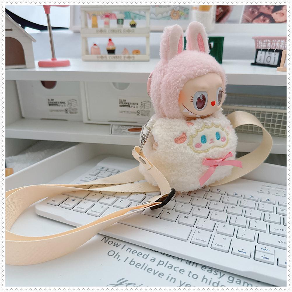 For Labubu Doll Clothes Fashion Clothes Doll Gift Box Clothes Color Match Bags Dolls Accessories Cute Decoration Little Clothes
