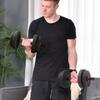 15kg 2 in 1 Adjustable Dumbbells Weight Set, Dumbbell Hand Weight Barbell for Weight Training, Black