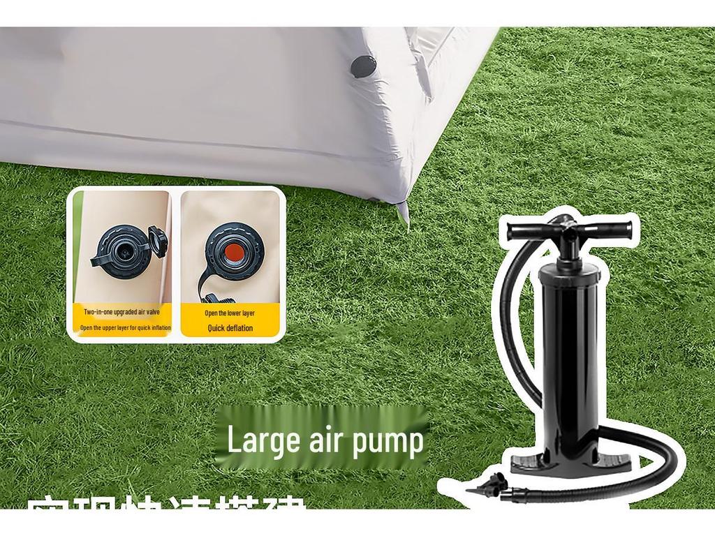 Portable Rainproof Inflatable Tent: Fully Automatic, 3-5 Person Capacity for Outdoor Camping