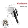 Magnetic Hex Hand Drill: Multi-Tool Set with Cross Electric Screwdriver Bit, Socket, and Corner Driver In Plastic Box