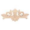 Good-2Pcs Vintage Wood Carved Decal Corner Onlay Applique Frame For Home Furniture Wall Cabinet Door Decor Crafts 22X10cm