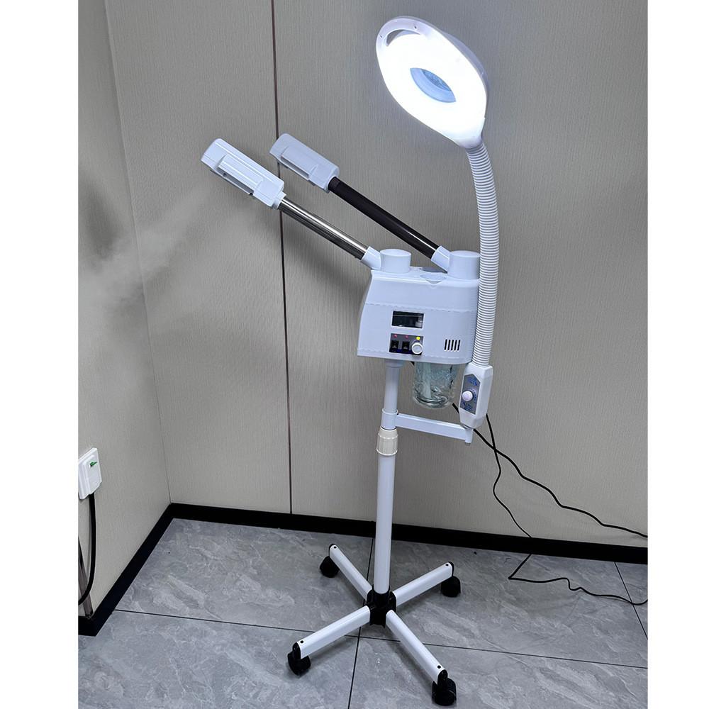 Beauty Salon Cold And Hot Sprayer Double Tube Facial Steamer Professional Moisturizing Spray Face Beauty Instrument