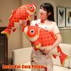 1Pc 60/80/100Cm 3D Lifelike Koi Plush Toy, Soft-Filled Koi Plush Pillow, Creative Sofa Cushion, Children'S Toy Gift.
