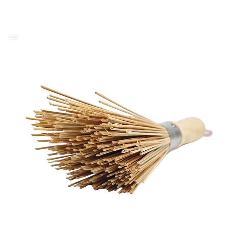 Natural Bamboo Kitchen Pot Cleaning Brush