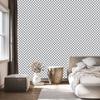 Checkerboard Wallpaper Light Gray and Gray 50x1000