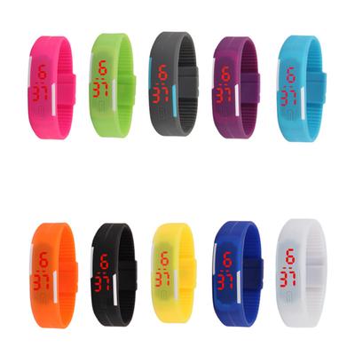 Fashion Children LED Electronic Bracelet Touch Screen Wrist Watch Perfect Gift