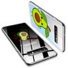 Cute Avocado Food For Samsung Galaxy Note 20 10 9 8 Plus Ultra Lite M31 M31S M10 M10S M20 M21 M30 Phone Case