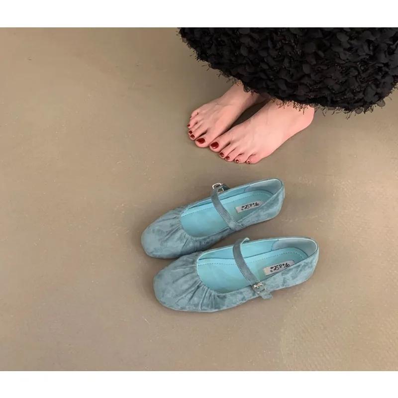 Newest Fashion Casual Woman Shoe Shallow Mouth Elegant Square Toe Female Footwear All-Match Summer Women's Shoes Zapatos Mujer