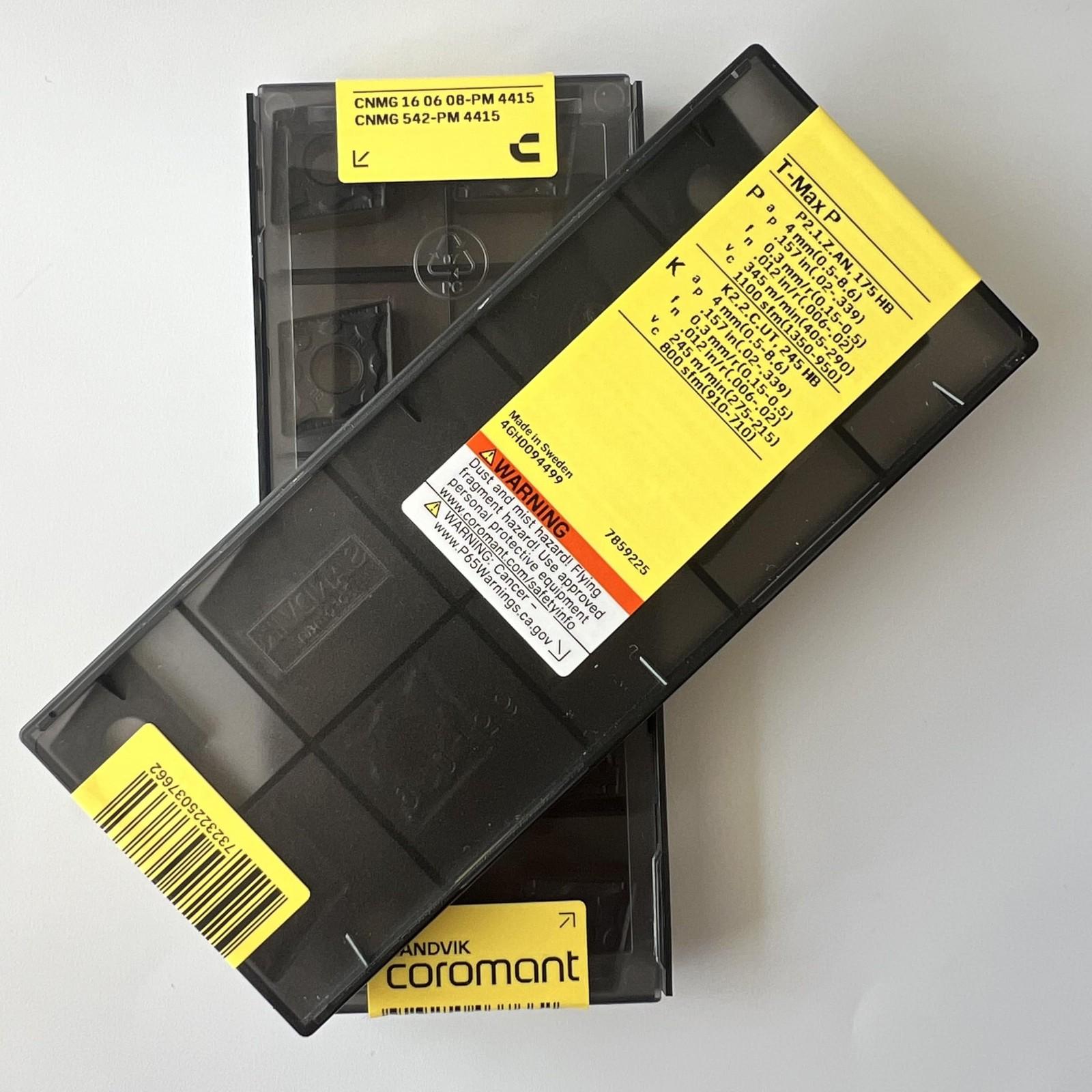 

SANDVIK / CNMG160608-PM 4415 / Original Swedish hard alloy blade 10 Pcs