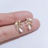Leaf Stud Earrings for Women - Leaf Shape Earrings for Daily Wear