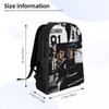 Toddler's Heated Rivalry Humorous Backpack Preschool Kindergarten Hollander and Ilya Rozanov School Bag for Boys and Girls