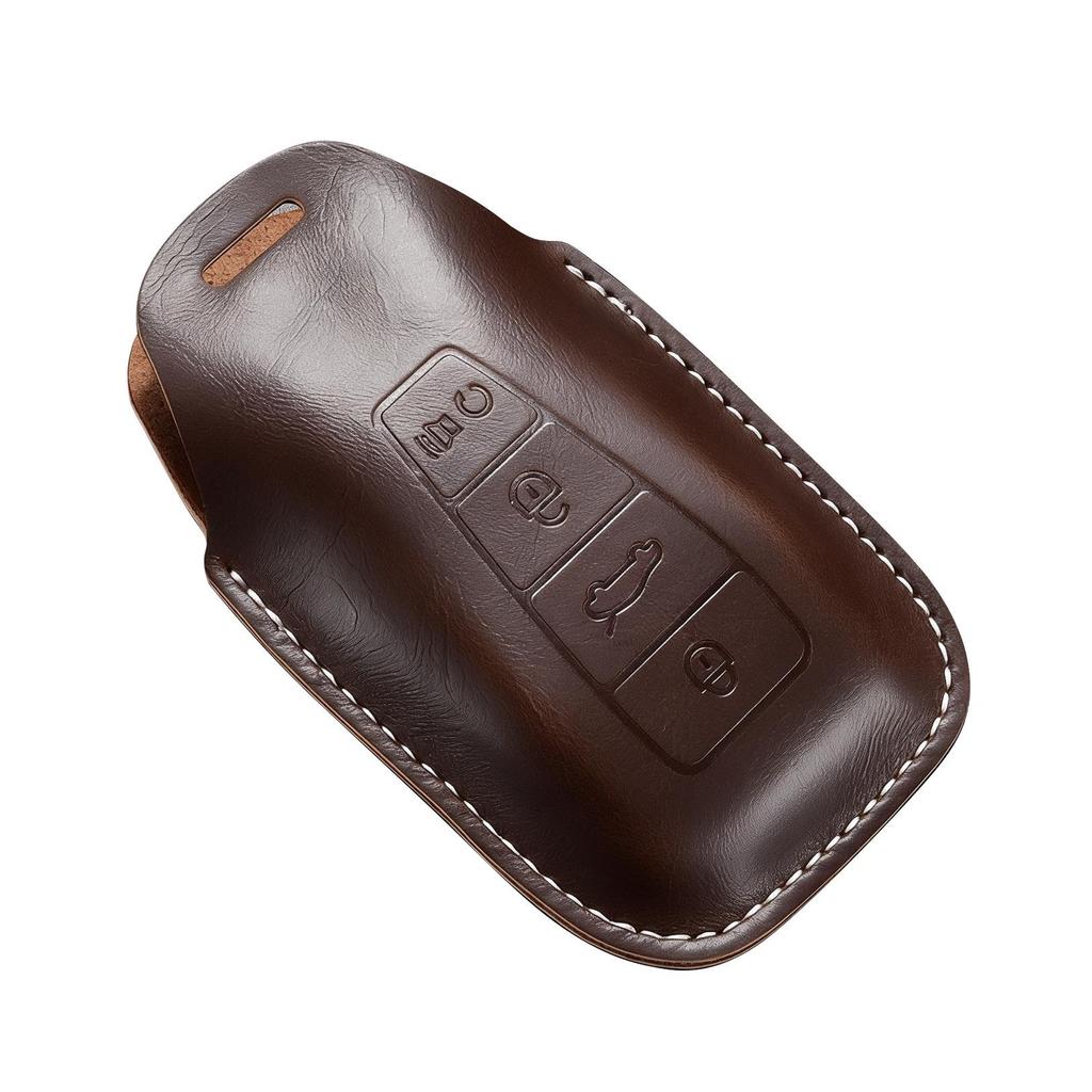 Portachiavi Geely per Emgrand Boyue, Xingyue L, Xingrui, Bin Yue, Bin Rui - Borsa in Pelle con Fibbia Geometrica Pendente