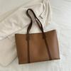 Soft face bag women's autumn and winter fashion casual large capacity shoulder tote bag
