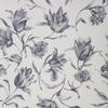 Francfranc Removable Wallpaper, Lilia, 45cm x 250cm, Gray