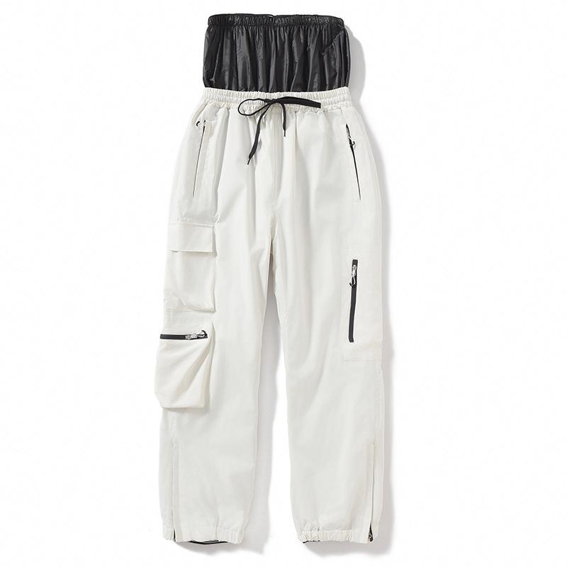 Unisex Ski Pants 2024-25: Windproof, Waterproof, Insulated for Outdoor Snowboarding