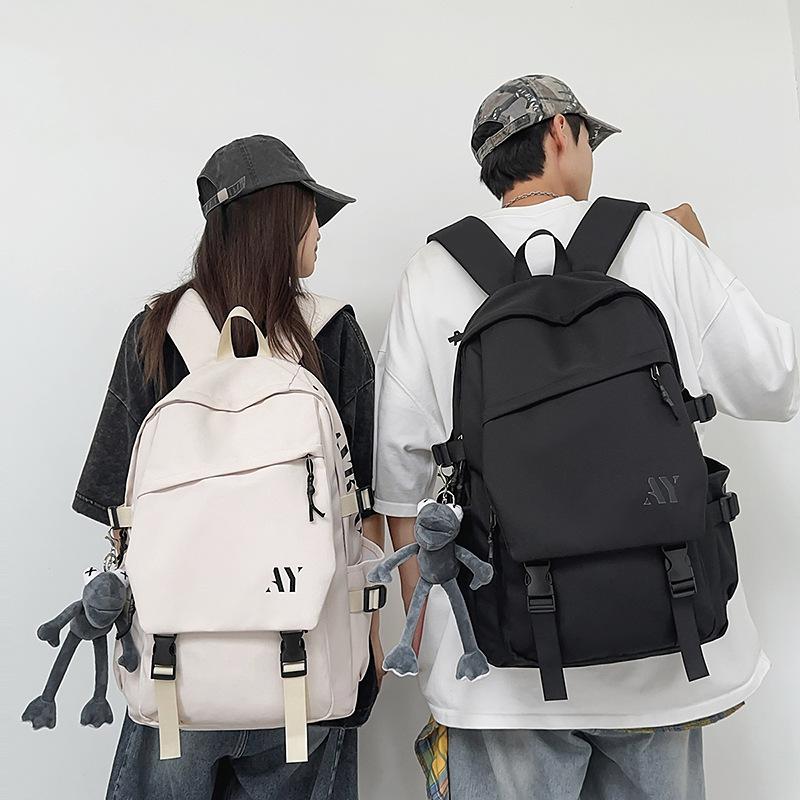 Schoolbag Large Capacity High Look Fashion Trend Versatile School Bag Junior High School Student College Student Backpack