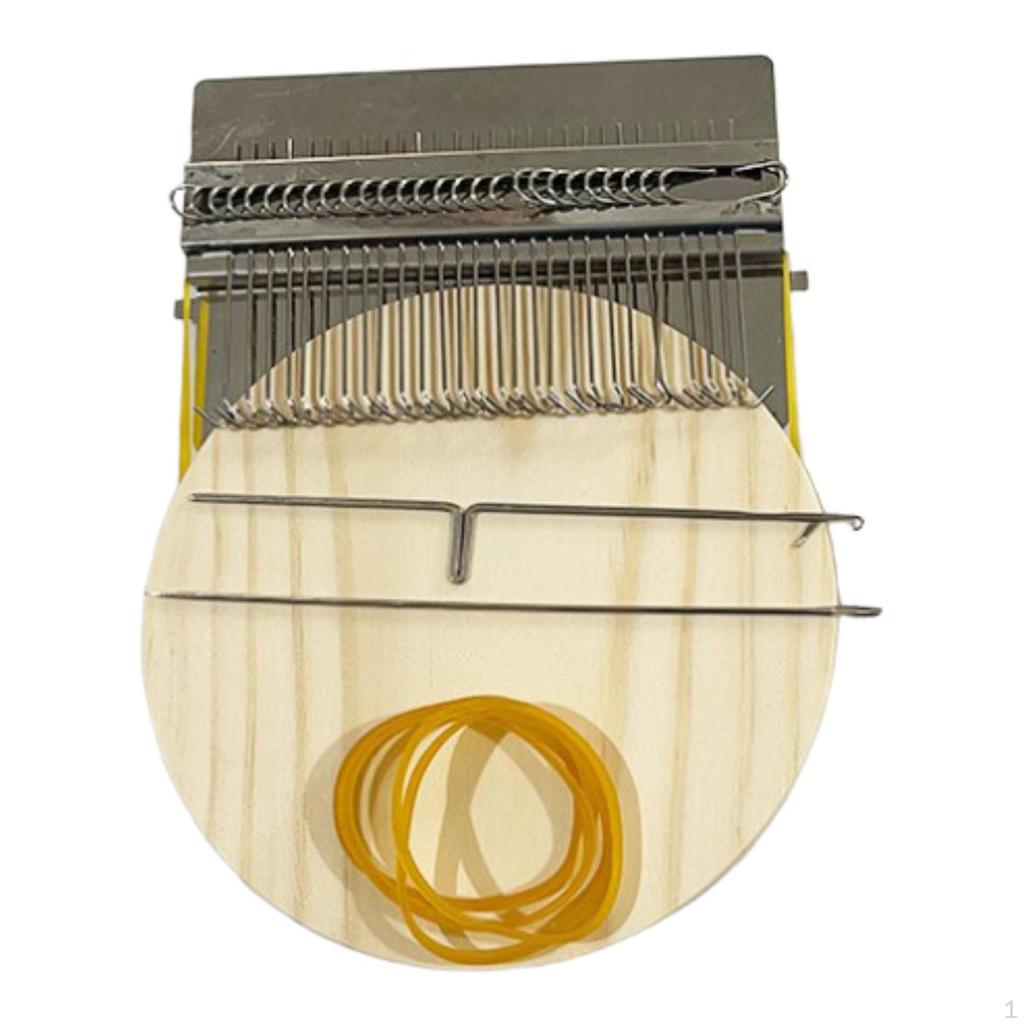 Małe krosno tkackie cerowanie DIY mini narzędzie do naprawy typ Speedweve tkactwo dla dorosłych